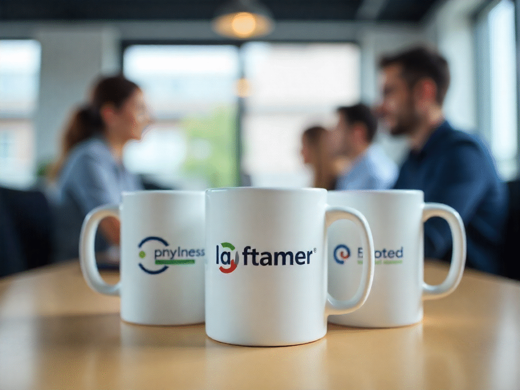 כוסות ממותגות