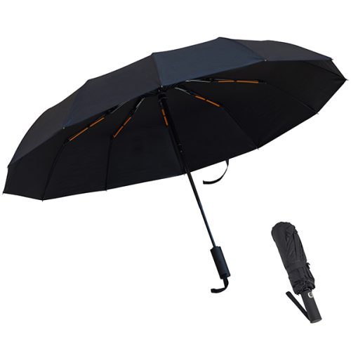 מטריה מתקפלת איכותית 23" זרועות פיברגלס גמישות פתיחה וסגירה אוטומטית
