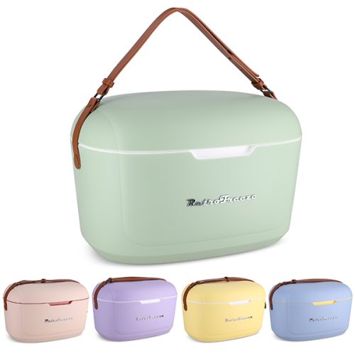 ידנית קשיחה Retro-Freeze רצועת כתף עור נפח 20 ליטר