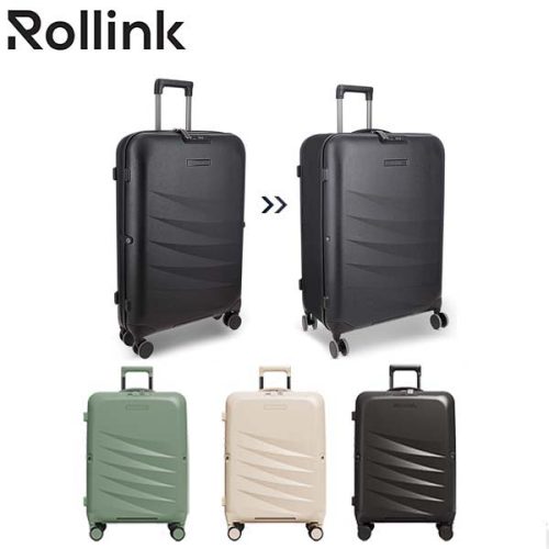 FLEX MONO המזוודה המתקפלת הדקה ביותר בעולם 26'' של מותג המזוודות החכמות Rollink