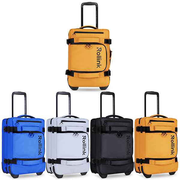 Pack&Roll – תיק דאפל טרולי רך 21" מתאים לעלייה למטוס של מותג המזוודות החכמות Rollink